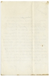 Clara Barton Autograph Letter Signed -- Writing Approvingly of a Surgeon, ''...he hoped he should live to see every negro in the south a voter...''